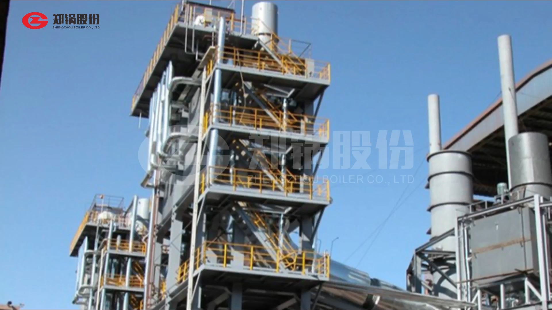 豪门国际钢铁烧结机余热锅炉