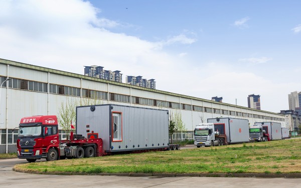 交付用户！豪门国际股份3台55t/h燃气锅炉震撼发车